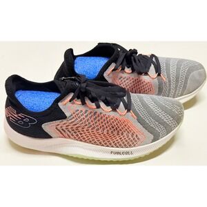New Balance FuelCell Rebel Mens 9 Wide Gray Black Coral Running Shoes MFCXWB
